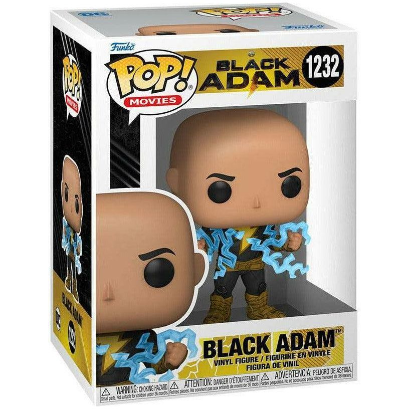 Funko Pop! Movies Black Adam - Black Adam with Lightning - BumbleToys - 18+, 4+ Years, 6+ Years, 8+ Years, Action Figures, Boys, Characters, Figures, Funko, Pre-Order