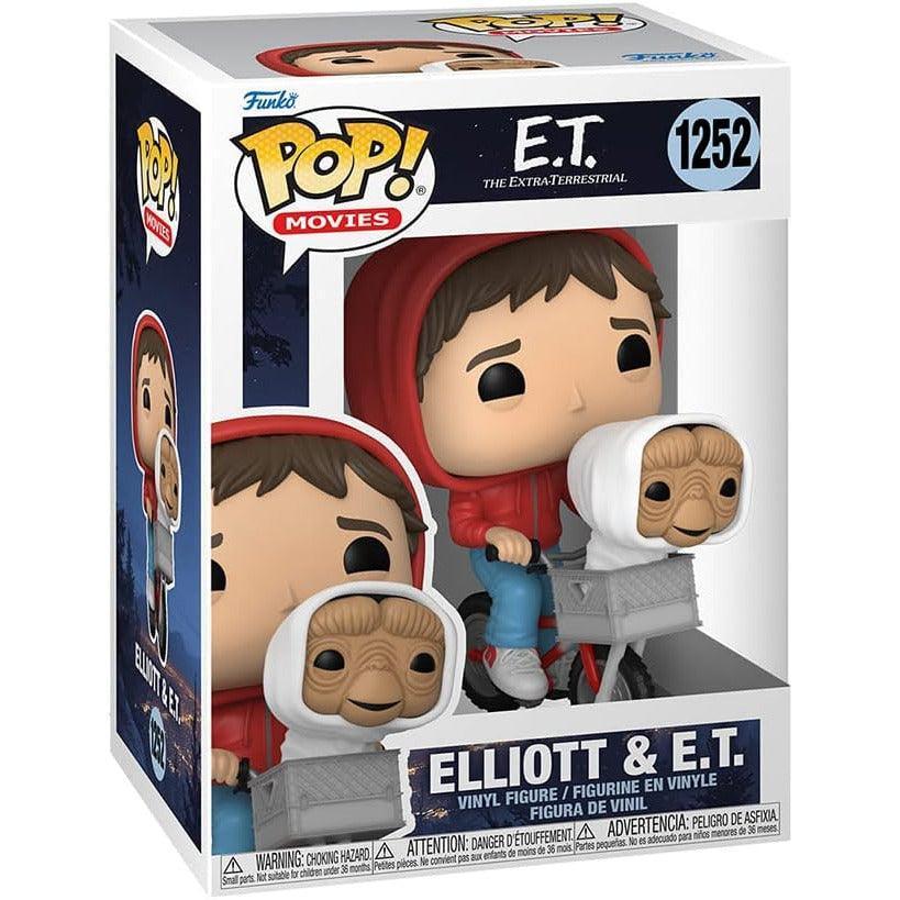 Funko Pop! Movies: E.T. The Extra-Terrestrial - Elliot with E.T. in Basket - BumbleToys - 18+, Action Figures, Boys, Funko, Pre-Order
