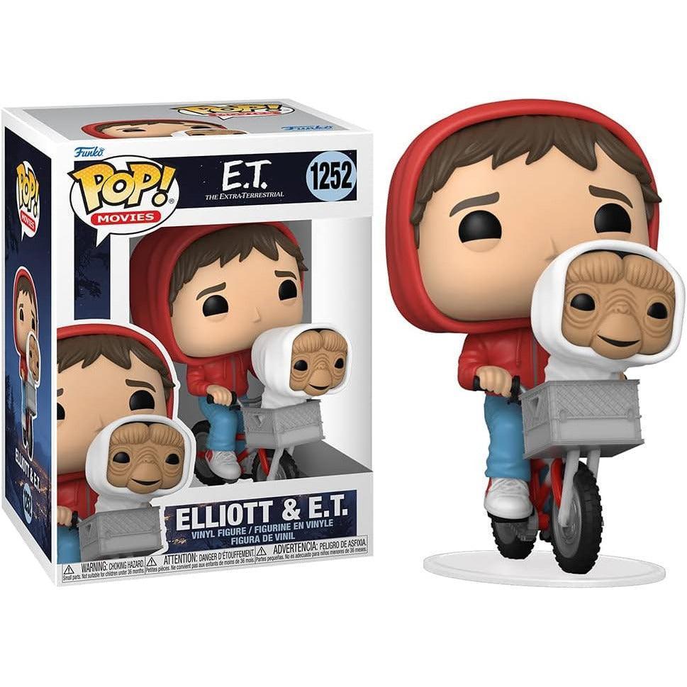 Funko Pop! Movies: E.T. The Extra-Terrestrial - Elliot with E.T. in Basket - BumbleToys - 18+, Action Figures, Boys, Funko, Pre-Order
