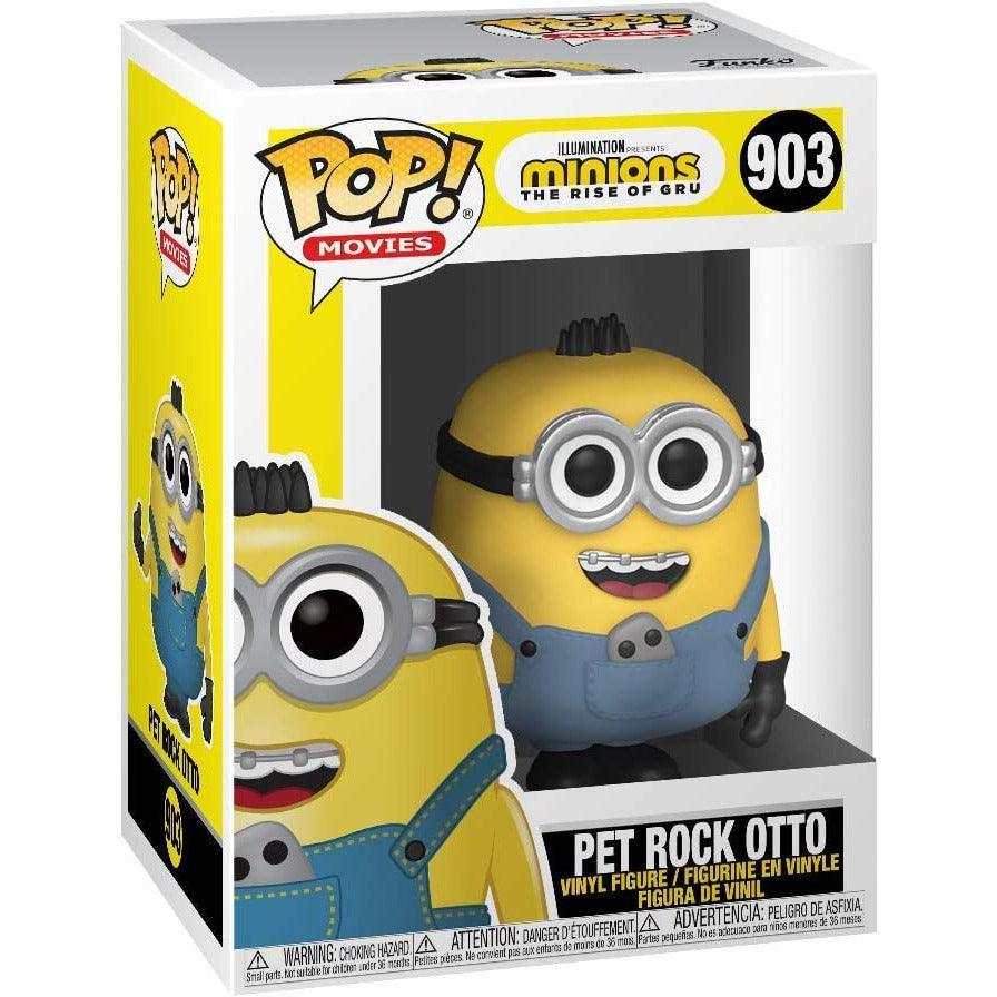 Funko Pop! Movies: Minions: The Rise of Gru - Pet Rock Otto - BumbleToys - 18+, 4+ Years, 5-7 Years, Action Figures, Avengers, Boys, Characters, Funko, Iron man, Pre-Order
