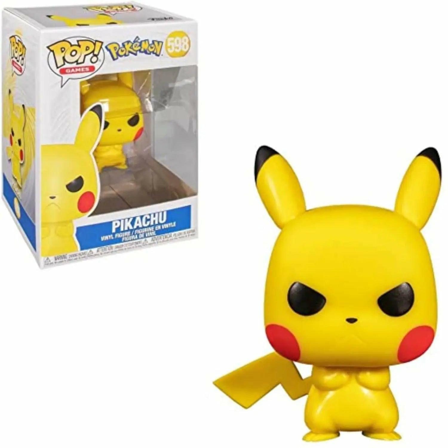 Funko Pop! POKEMON Grumpy Pikachu - Pokémon - BumbleToys - 18+, Action Figures, Boys, Characters, Funko, POKEMON