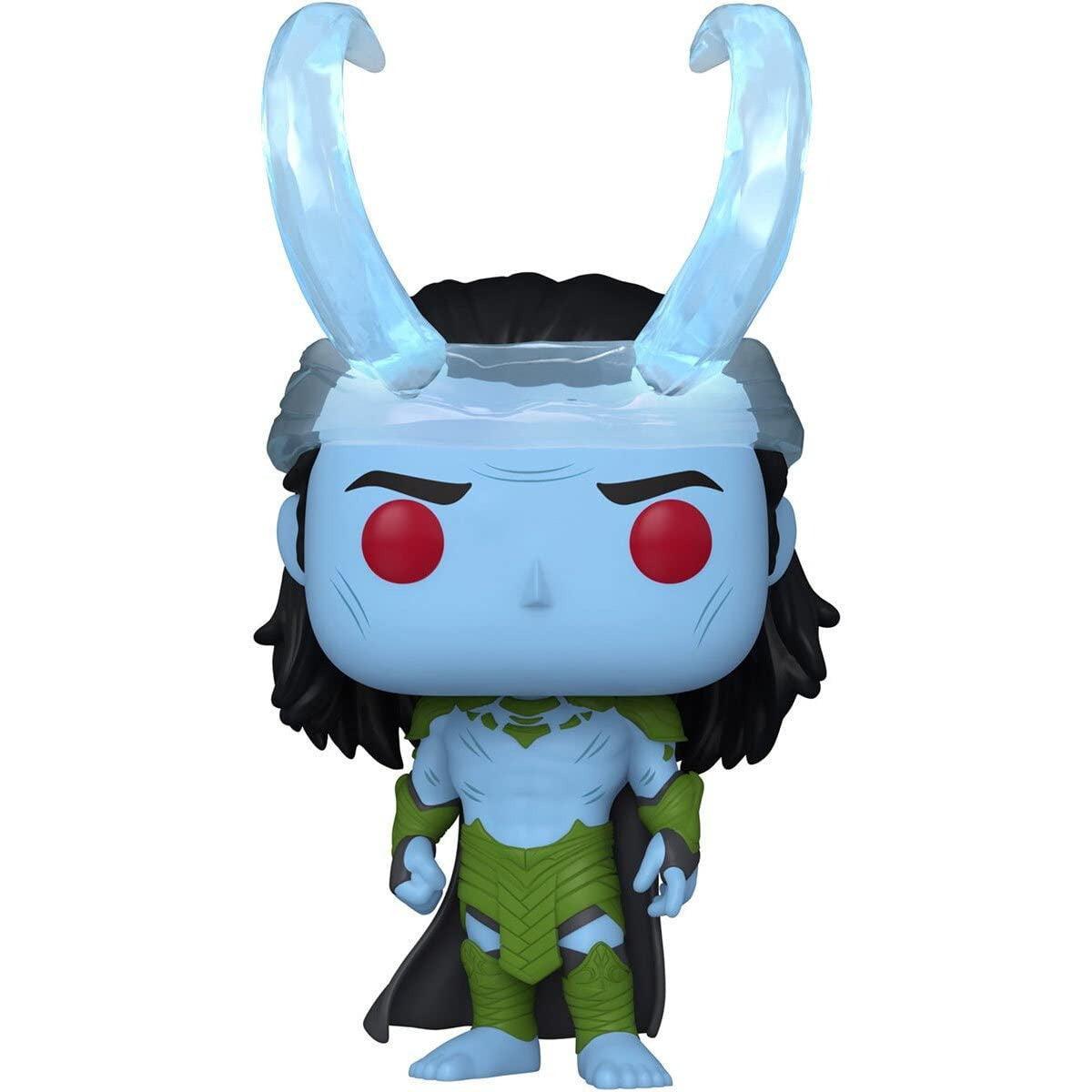 Funko POP Pop! Marvel: What If? - Frost Giant Loki Multicolor - BumbleToys - 18+, 4+ Years, 5-7 Years, Action Figures, Boys, Characters, Funko, Loki, Marvel, Pre-Order