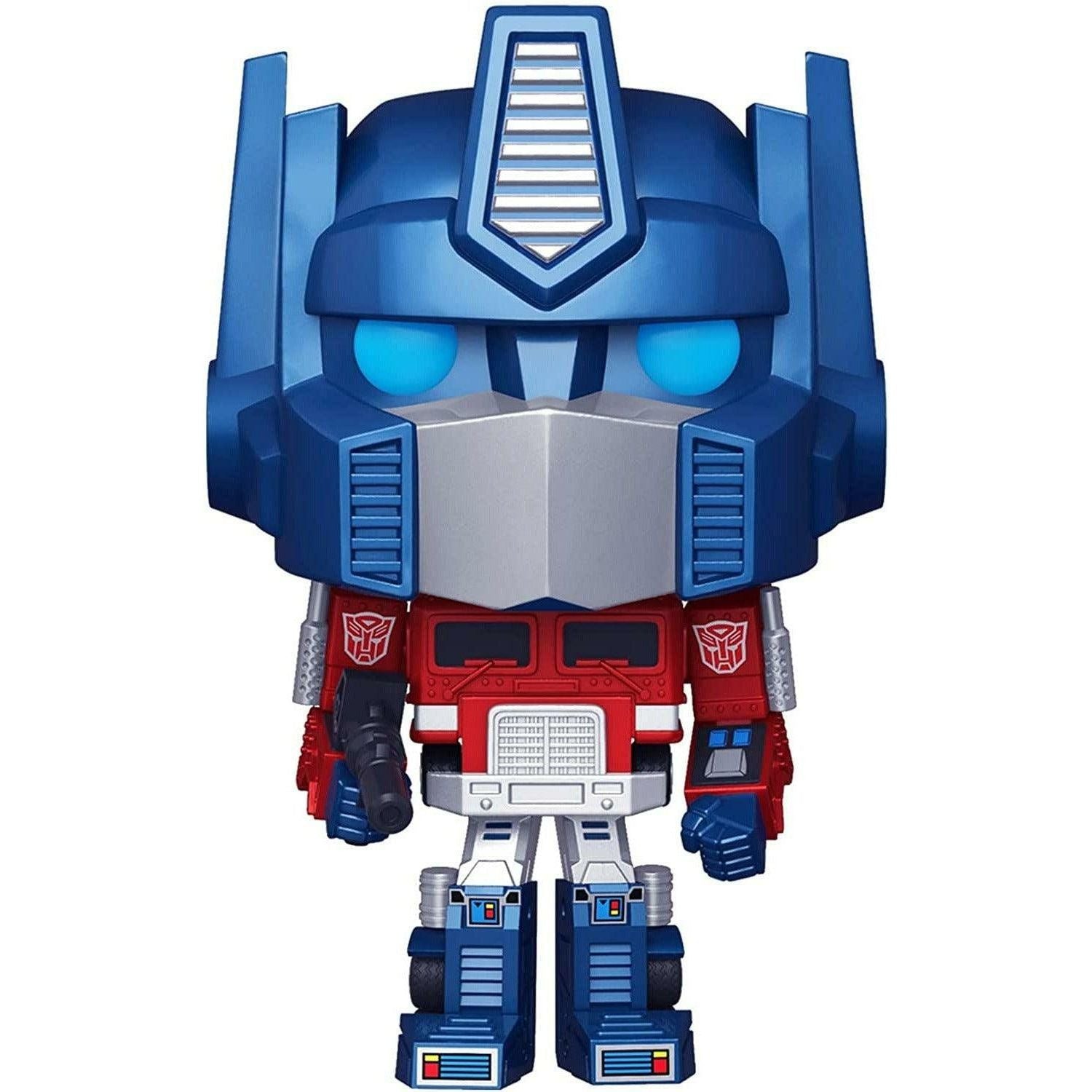 Funko Pop! Retro Toys: Transformers - Metallic Optimus Prime - BumbleToys - 18+, 5-7 Years, Action Figures, Boys, Funko, Pre-Order, Transformers