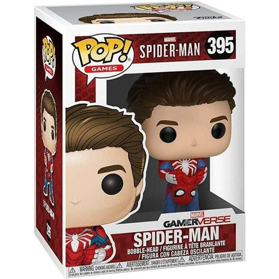 Funko Pop Spider-Man Video Game - Unmasked Spider-Man - BumbleToys - 18+, Action Figures, Avengers, Boys, Characters, Funko, Spider man, Spiderman