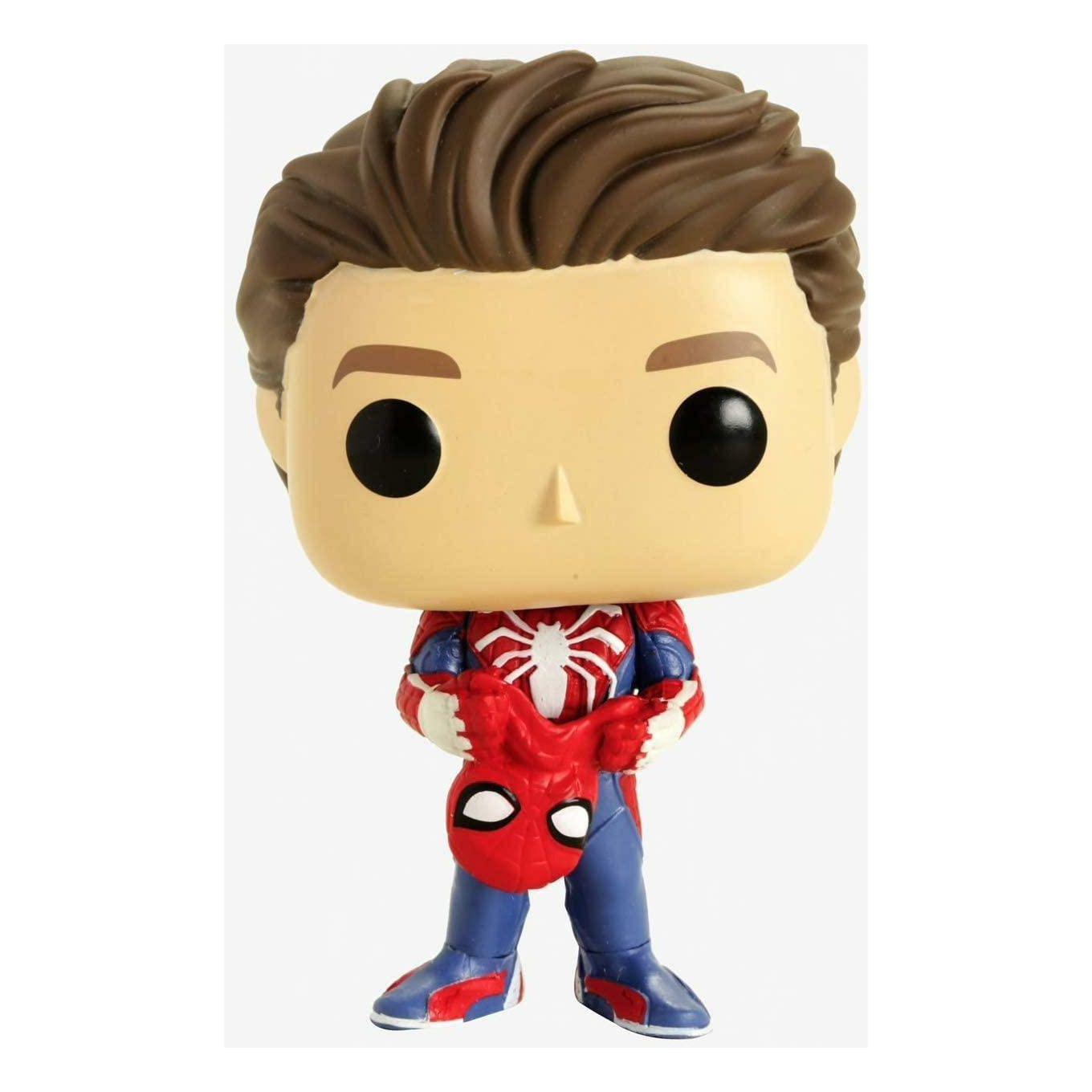 Funko Pop Spider-Man Video Game - Unmasked Spider-Man - BumbleToys - 18+, Action Figures, Avengers, Boys, Characters, Funko, Spider man, Spiderman