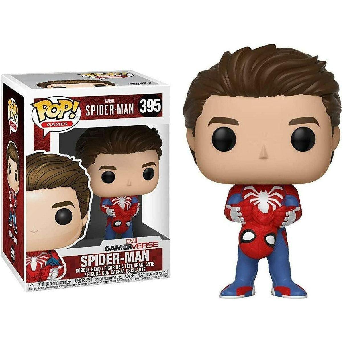 Funko Pop Spider-Man Video Game - Unmasked Spider-Man - BumbleToys - 18+, Action Figures, Avengers, Boys, Characters, Funko, Spider man, Spiderman