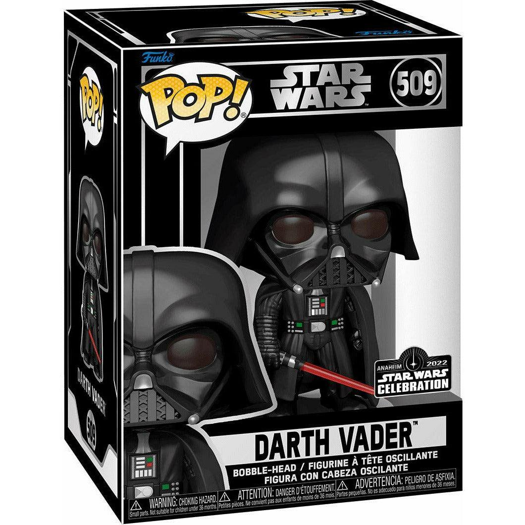 Funko Pop! Star Wars:  Darth Vader - Galactic Convention Celebration 509 - BumbleToys - 18+, 5-7 Years, 6+ Years, Action Figures, Boys, Darth Vader, Funko, OXE, Pre-Order, star wars