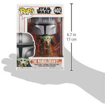 Funko Pop! Star Wars: The Mandalorian - Mandalorian Flying with The Child - Grey - BumbleToys - 18+, 5-7 Years, 6+ Years, Action Figures, Boys, Funko, Mandalorian, OXE, Pre-Order, star wars
