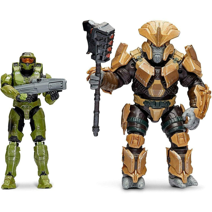Halo 4" “World of Halo” Two Figure Pack – Master Chief vs. Brute Chieftain