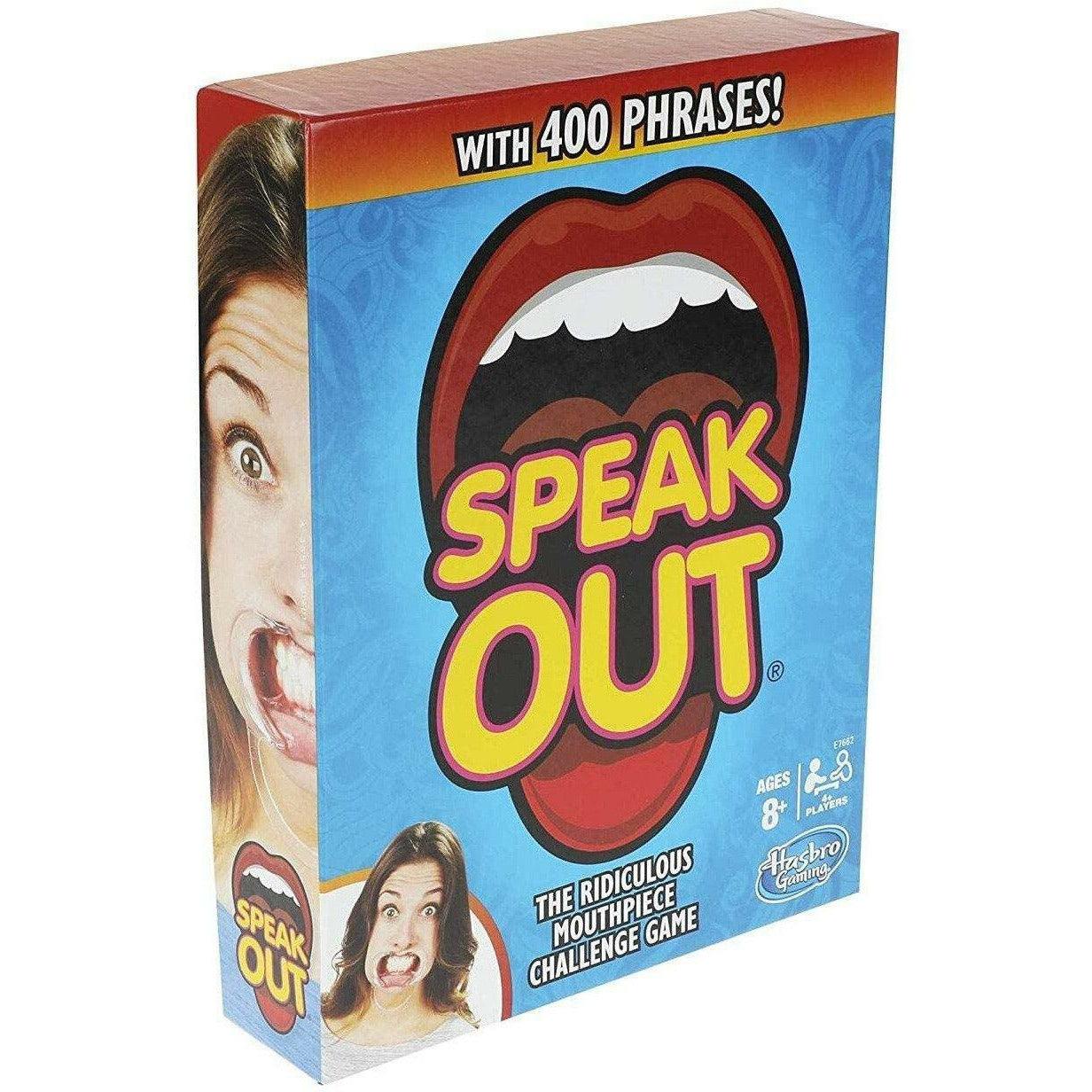 Hasbro Gaming Speak Out Game Mouthpiece Challenge - BumbleToys - 8-13 Years, Boys, Card & Board Games, Girls, Puzzle & Board & Card Games
