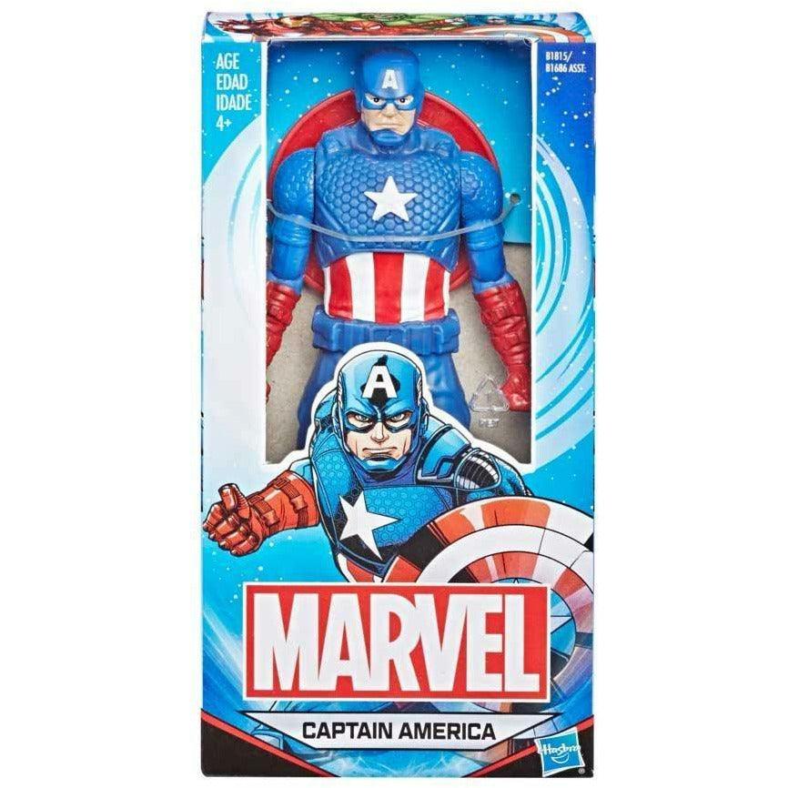Hasbro Marvel Action Figure Captain America 15 cm - BumbleToys - 5-7 Years, Avengers, Boys, Eagle Plus, Figures