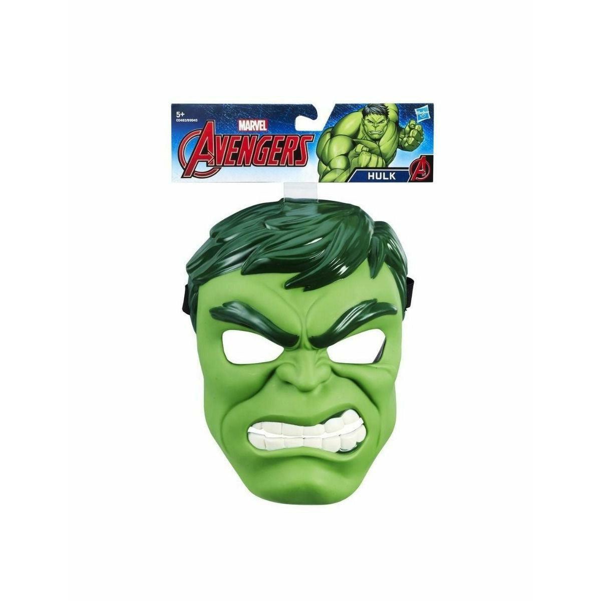 Hasbro Marvel Avengers Hulk Basic Mask - BumbleToys - 5-7 Years, Boys, Dress Up Accessories, Eagle Plus, Hulk, Iron man, Power Rangers