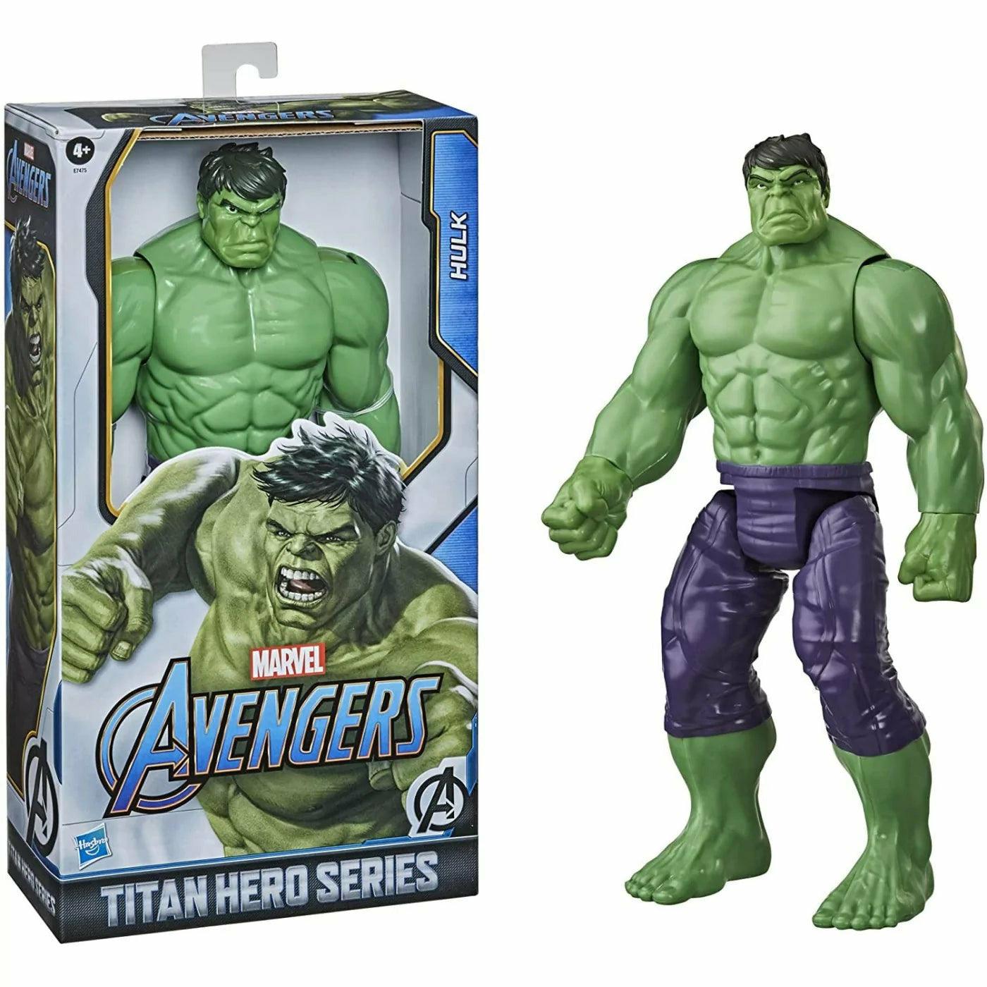 Hasbro Marvel Avengers Titan Hero Series Blast Gear Deluxe Hulk Action Figure - BumbleToys - 5-7 Years, Avengers, Boys, Eagle Plus, Figures, Hulk