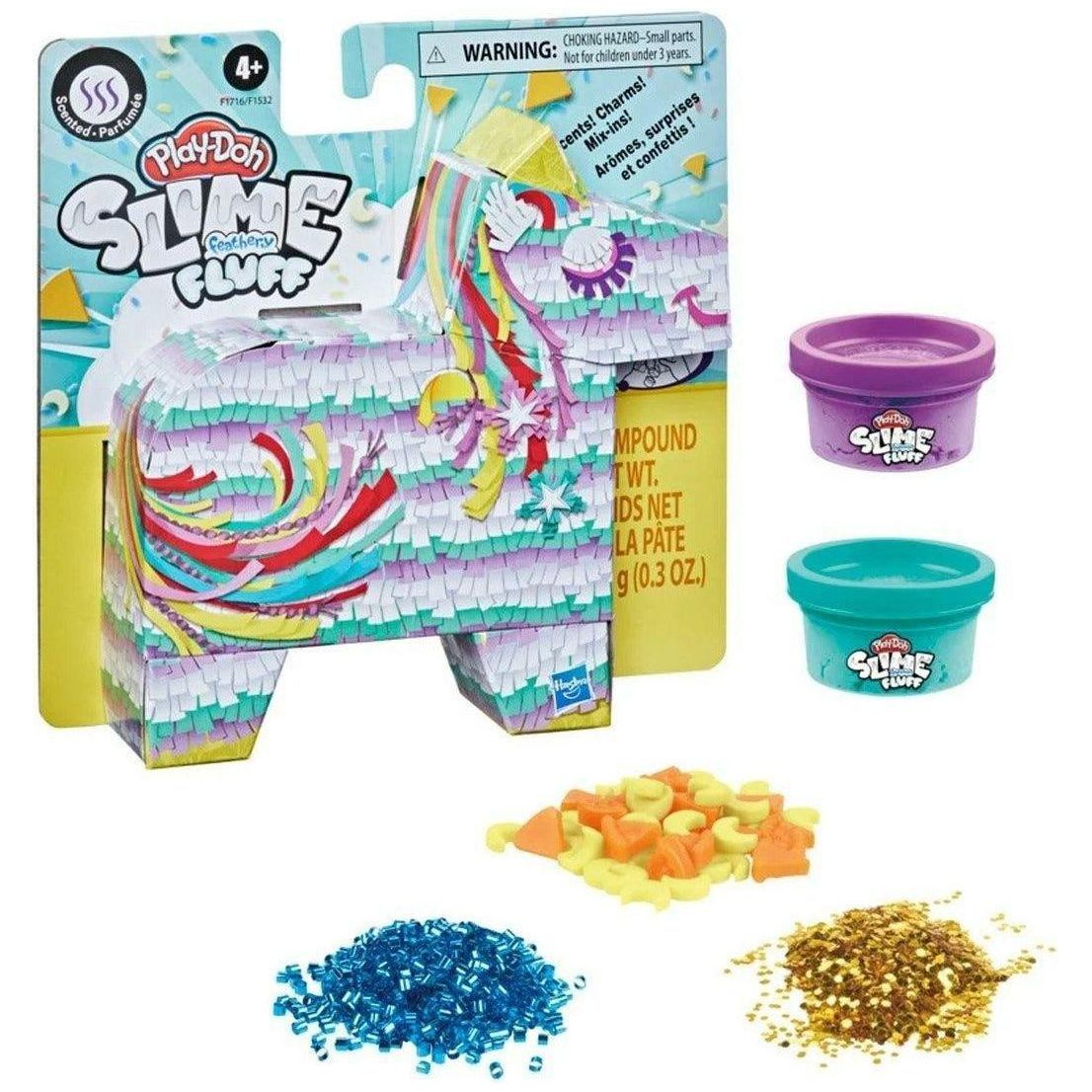 Hasbro Play-Doh Scented Feathery Slime - Whimsical Unicorn - BumbleToys - 5-7 Years, Boys, Eagle Plus, Girls, Make & Create, Slime & Putty Toys