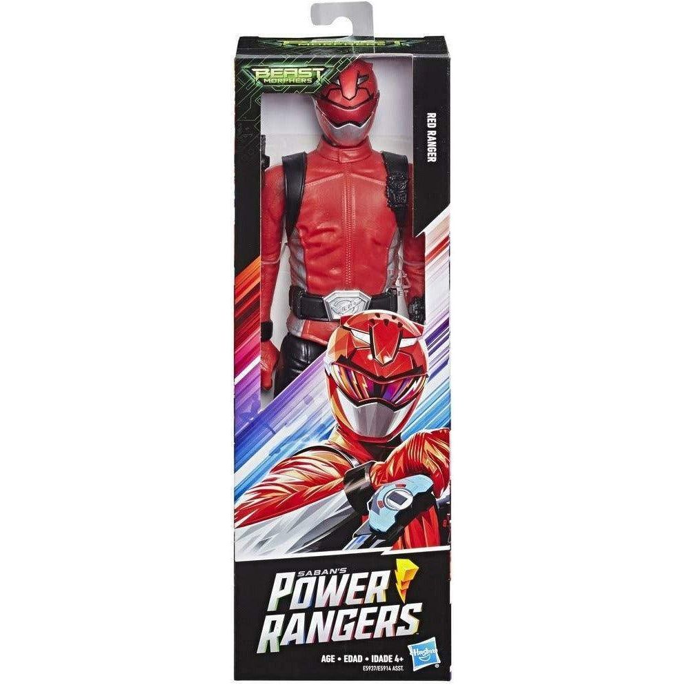 Hasbro Power Rangers Beast Morphers Action Figure - Red Ranger 12 inch - BumbleToys - 5-7 Years, Avengers, Boys, Eagle Plus, Figures, Power Rangers