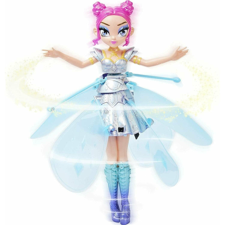 Hatchimals Pixies, Crystal Flyers Starlight Idol Magical Flying Pixie Toy with Lights