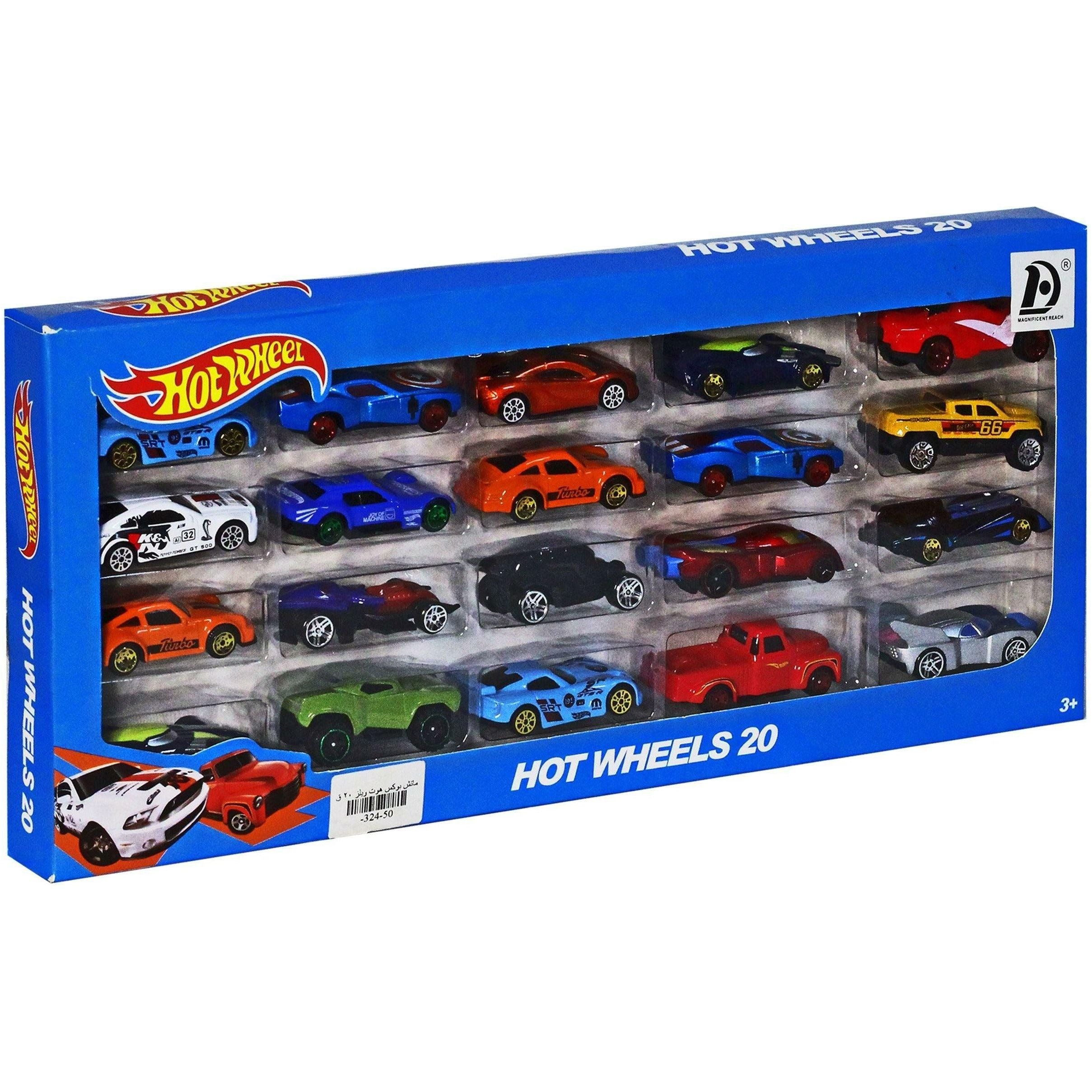 Hot Wheels 20 Cars Pack 1:64 Scale Die Cast Cars hotwheels Set - BumbleToys - 5-7 Years, 8-13 Years, Boys, Collectible Vehicles, Toy Land