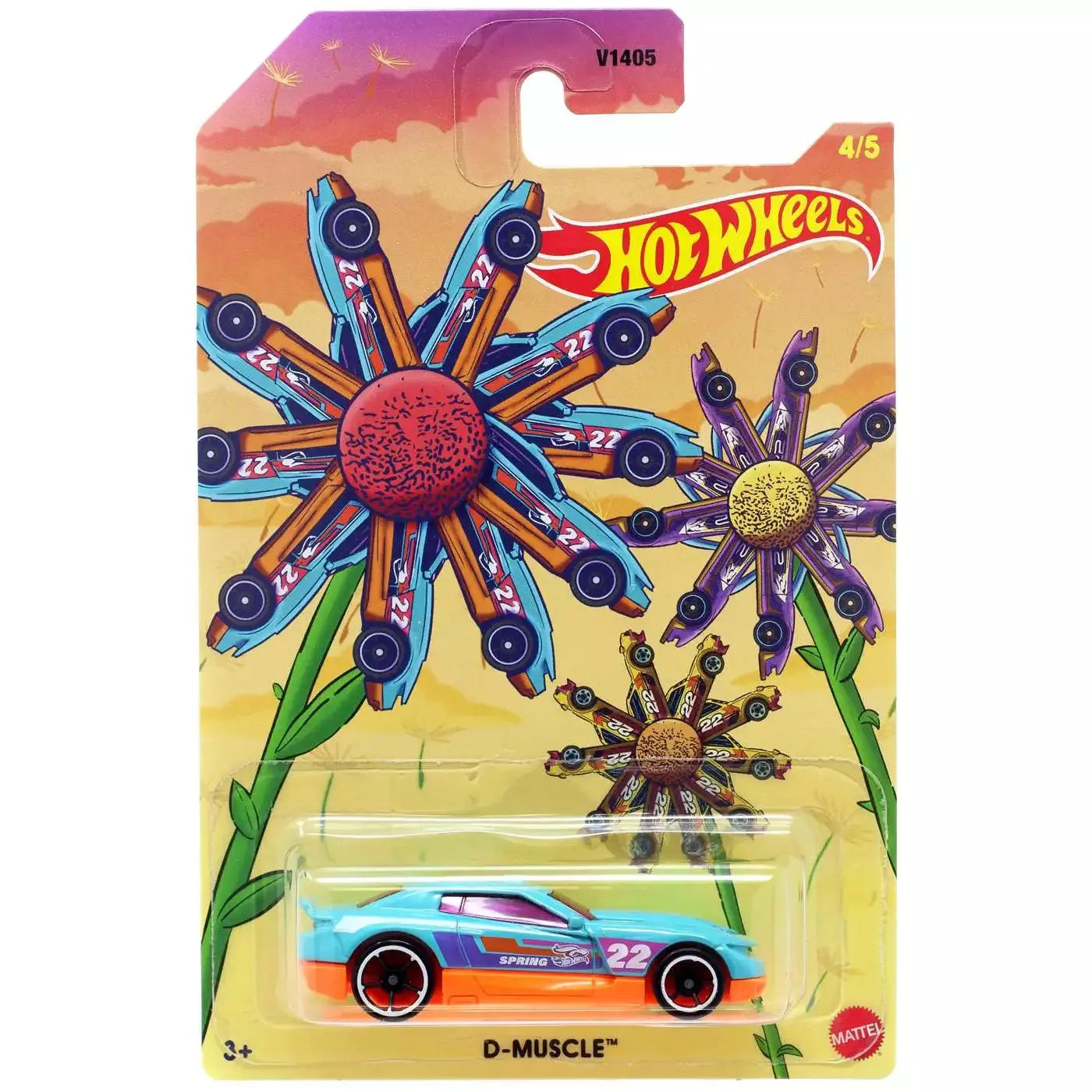 Hot Wheels Easter Spring 2022 D-Muscle Diecast Car - BumbleToys - 2-4 Years, 5-7 Years, Boys, Cars, Collectible Vehicles, hot wheels