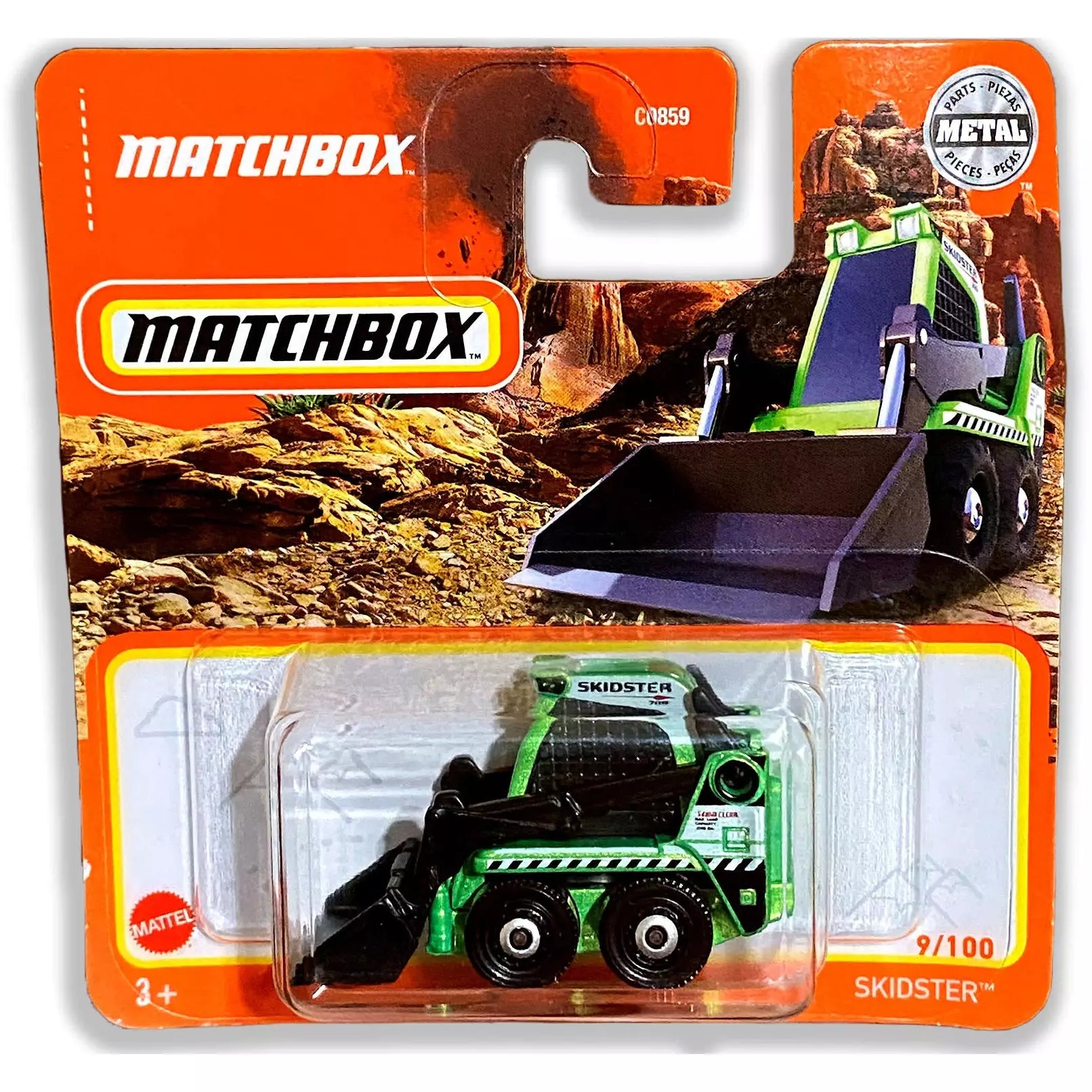 MatchBox Die Cast 1:64 Scale Vehicle - Skidster (Green) - BumbleToys - 2-4 Years, 5-7 Years, Boys, Collectible Vehicles, MatchBox