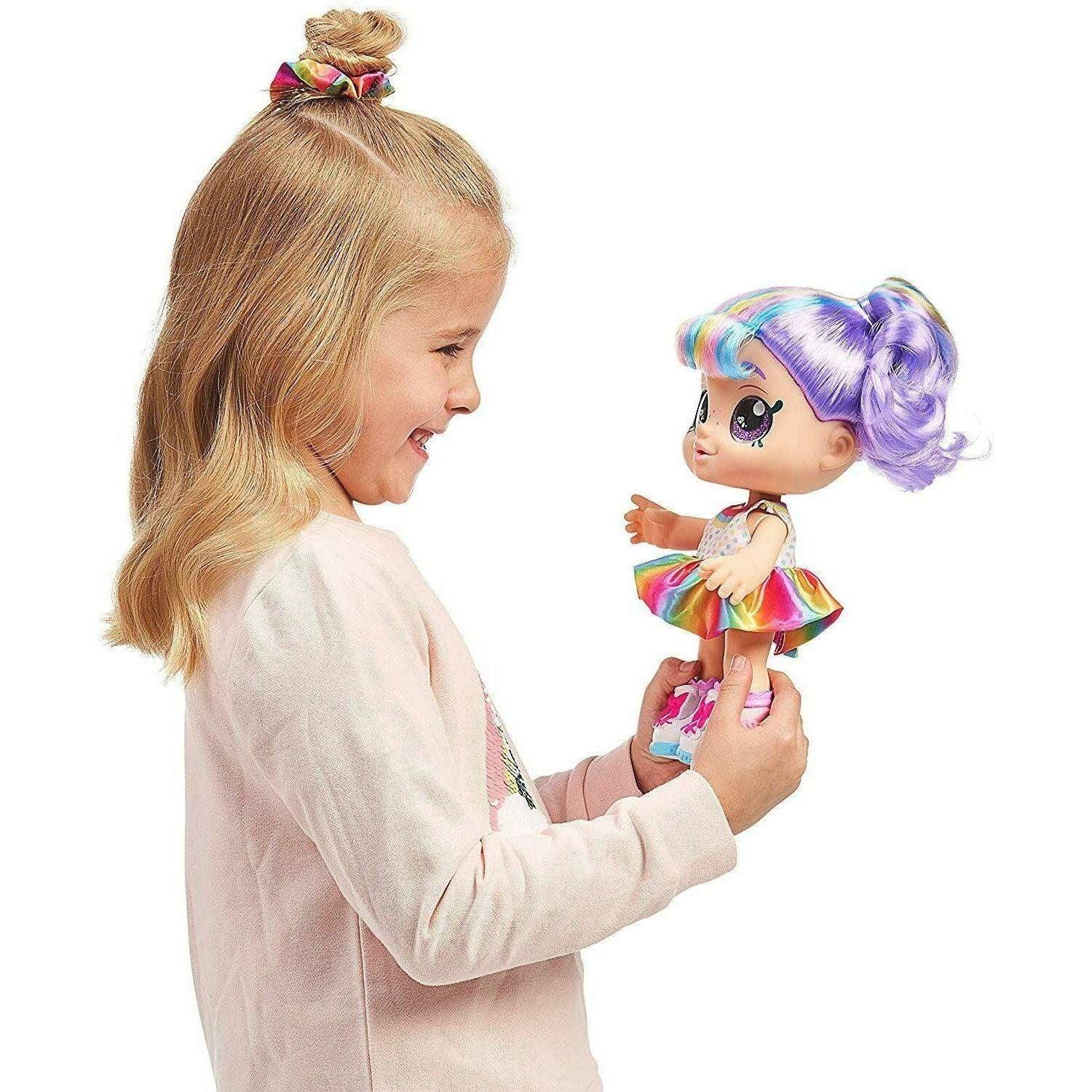 Kindi Kids Snack Time Friends - Pre-School Play Doll, Rainbow Kate Doll - BumbleToys - 5-7 Years, Fashion Dolls & Accessories, Girls, Kindi Kids