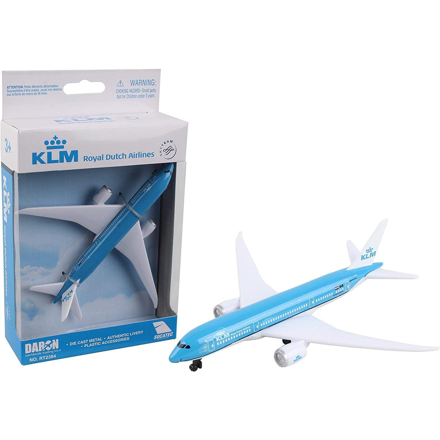 Daron Planes KLM 787 Single Plane RT2384 - BumbleToys - 6+ Years, Boys, EXO, Flying, Girls, Pre-Order