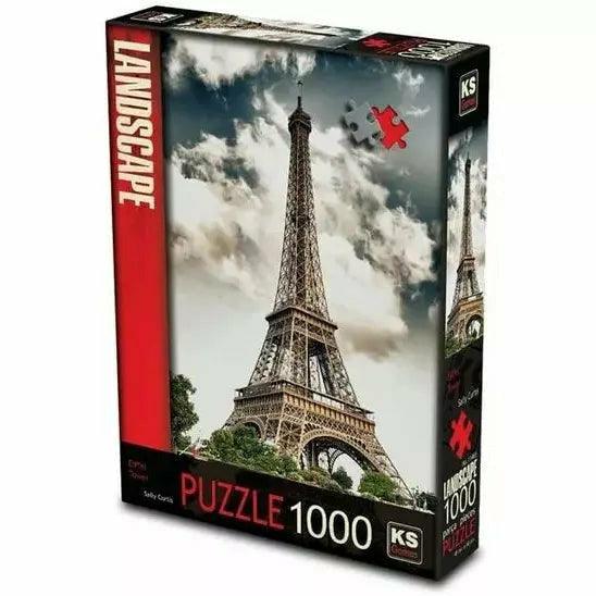 KS Games Eiffel Tower Paris Puzzle - 1000 Pieces - BumbleToys - 8+ Years, 8-13 Years, Boys, Cecil, Girls, Puzzle & Board & Card Games, Puzzles & Jigsaws