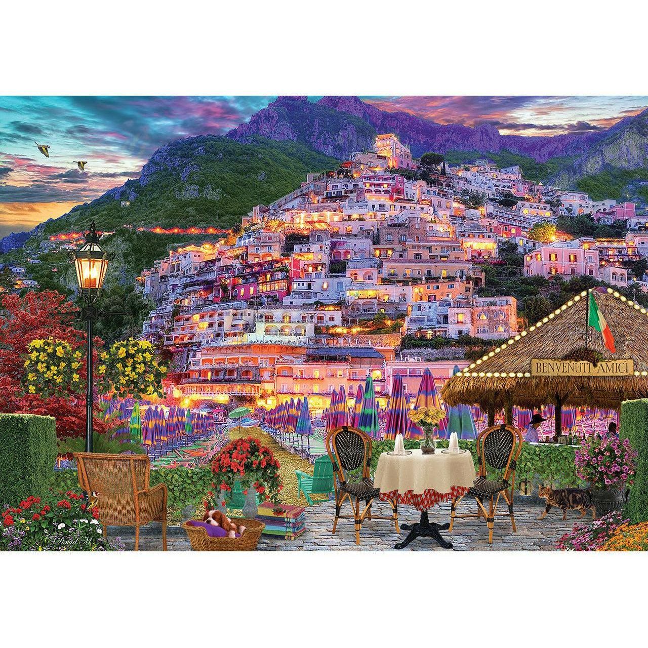KS Games Landscape Lights Of Amalfi Puzzle 20545 - 1000 Pieces - BumbleToys - 8+ Years, 8-13 Years, Boys, Cecil, Girls, Puzzle & Board & Card Games, Puzzles & Jigsaws