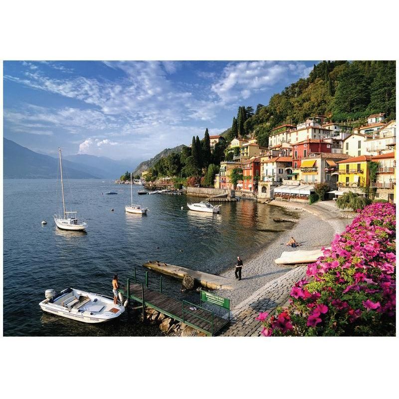 KS PUZZLE 500 PIECE LAGO DI COMO ITALY 11303 - BumbleToys - 8-13 Years, Boys, Cecil, Girls, Puzzle & Board & Card Games, Puzzles & Jigsaws