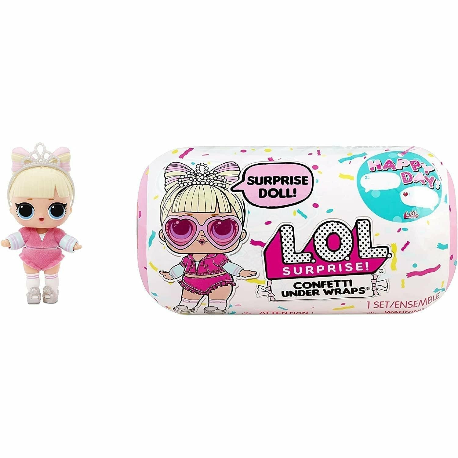 L.O.L Surprise Confetti Reveal Including Collectible Doll & Confetti Pop Fashion Outfits With 15 Surprises - BumbleToys - 5-7 Years, Clearance, Dolls, Fashion Dolls & Accessories, Girls, L.O.L, OXE