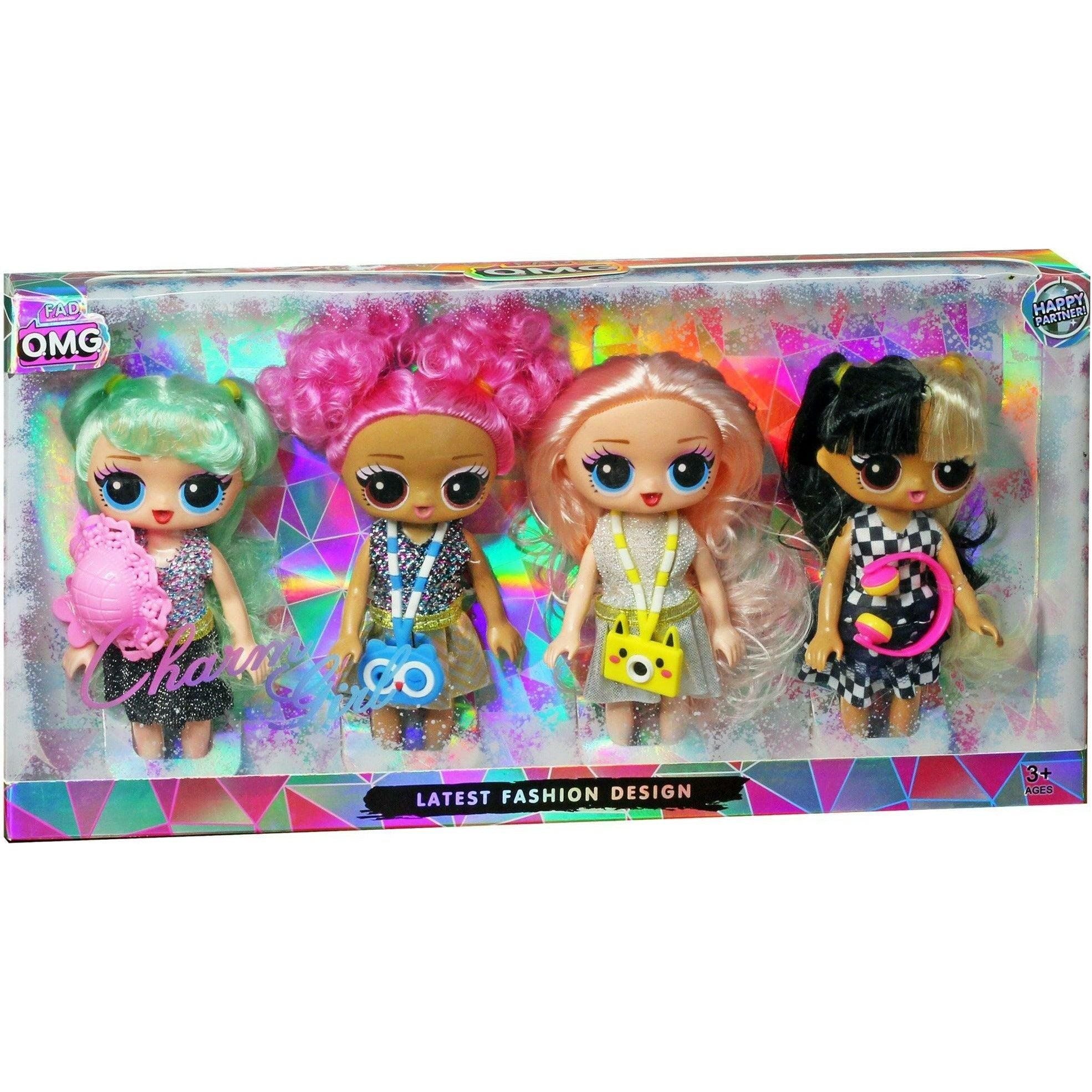 L.O.L Surprise O.M.G Fashion 4 Dolls Playset - BumbleToys - 5-7 Years, Fashion Dolls & Accessories, Girls, L.O.L, Toy Land