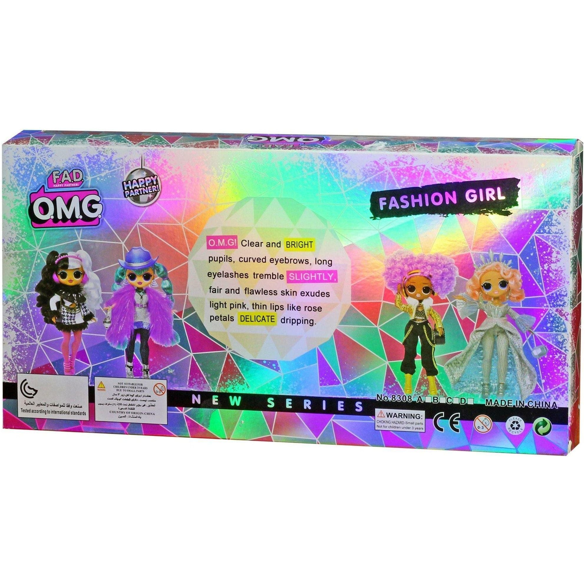L.O.L Surprise O.M.G Fashion 4 Dolls Playset - BumbleToys - 5-7 Years, Fashion Dolls & Accessories, Girls, L.O.L, Toy Land