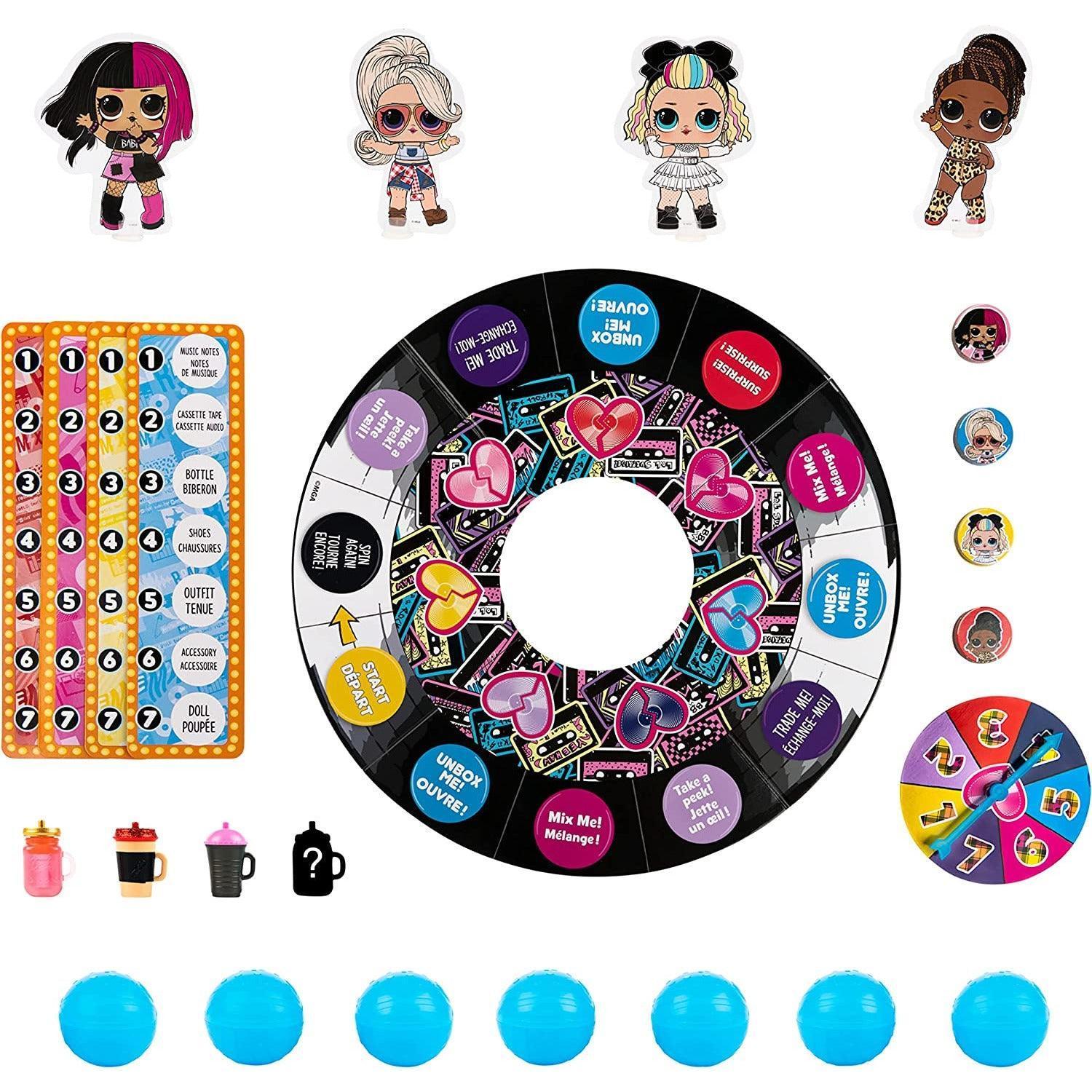 L.O.L Surprise! Remix 7 Layers of Fun Board Game, for Families and Kids - BumbleToys - 5-7 Years, 8-13 Years, Dolls, Girls, Roleplay, Toy Land