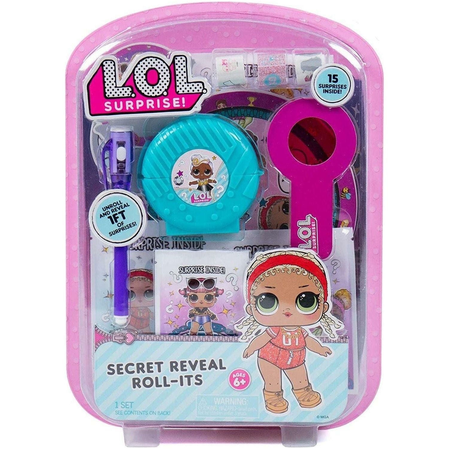 L.O.L Surprise Secret Reveal Roll-Its With 15 Surprises - BumbleToys - 5-7 Years, Amazon, Dolls, Fashion Dolls & Accessories, Girls, L.O.L