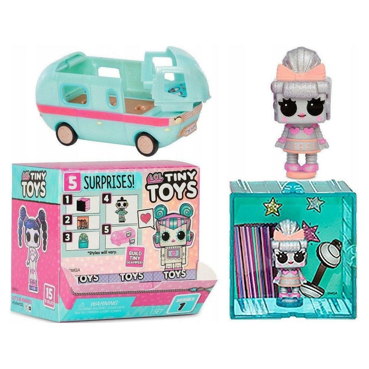 L.O.L Surprise Tiny Toys Series 1 With 5 Surprises - BumbleToys - 5-7 Years, Arabic Triangle Trading, Dolls, Fashion Dolls & Accessories, Girls, L.O.L