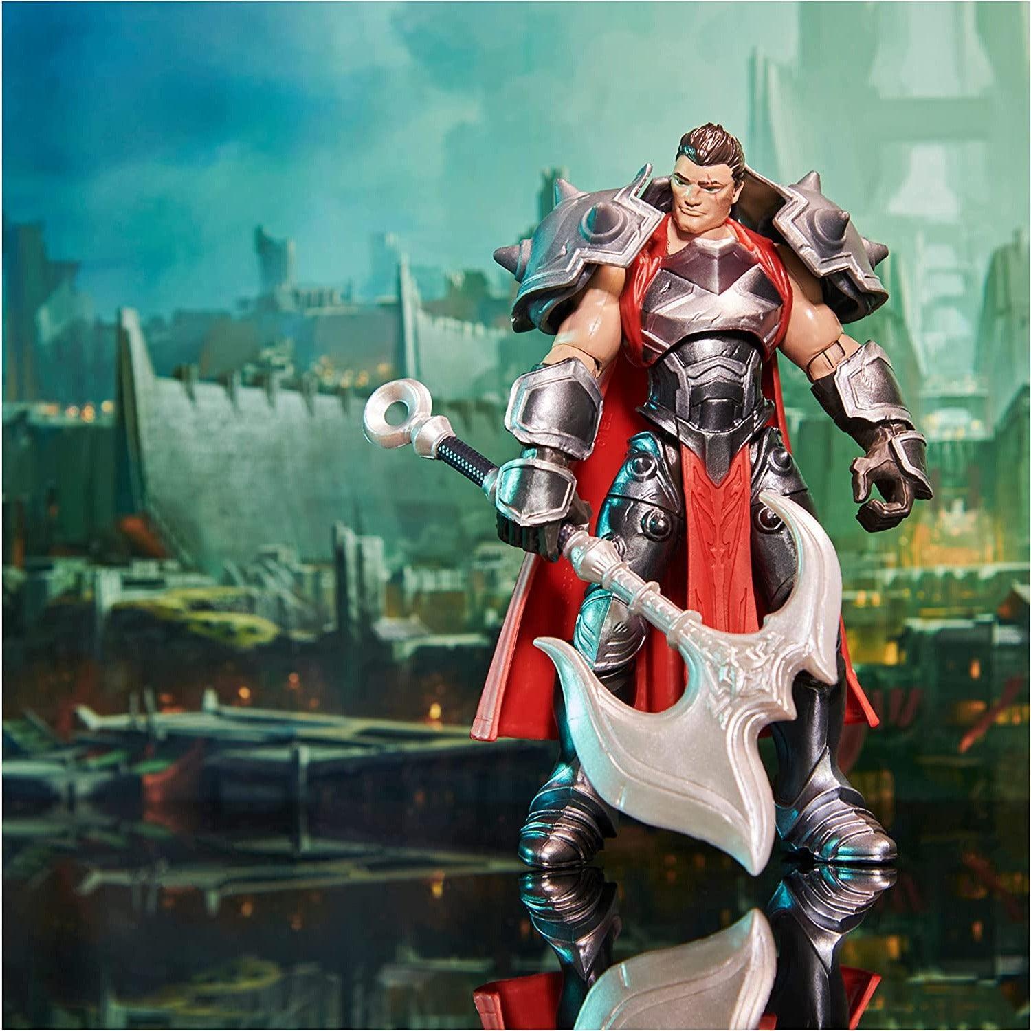 League of Legends 4-Inch Darius Collectible Figure With Premium Details and Axe Accessory, The Champion Collection, Collector Grade - BumbleToys - 5-7 Years, Boys, Characters, DC, EXO, Figures, Pre-Order