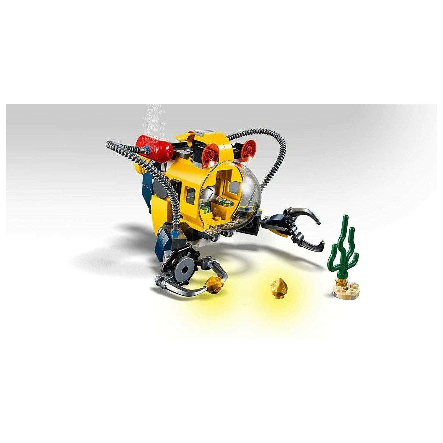 LEGO 31090 Creator 3in1 Underwater Robot Building Kit (207 Pieces) - BumbleToys - 5-7 Years, Boys, Creator 3in1, LEGO, OXE