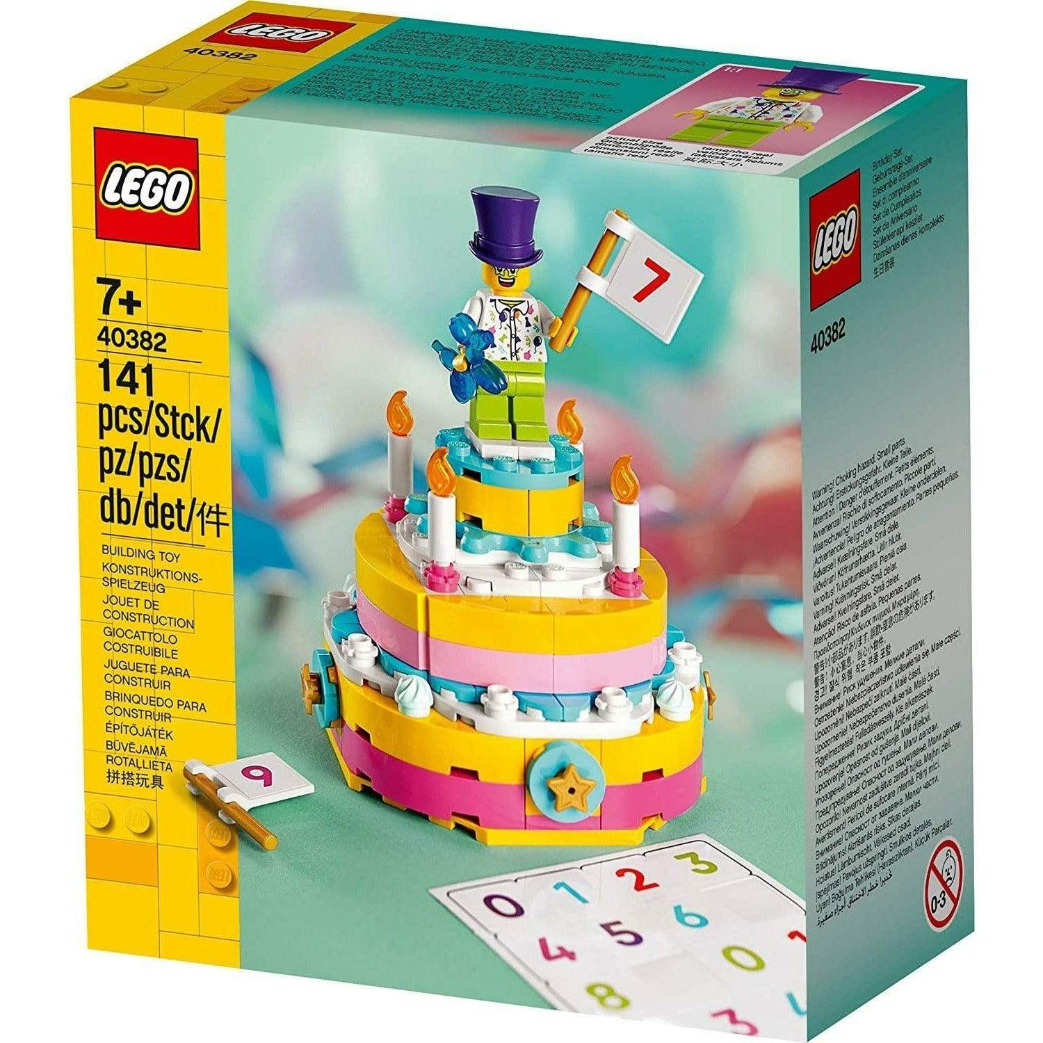 Lego 40382 Birthday Set - BumbleToys - 5-7 Years, Birthday Set, Girls, LEGO, OXE