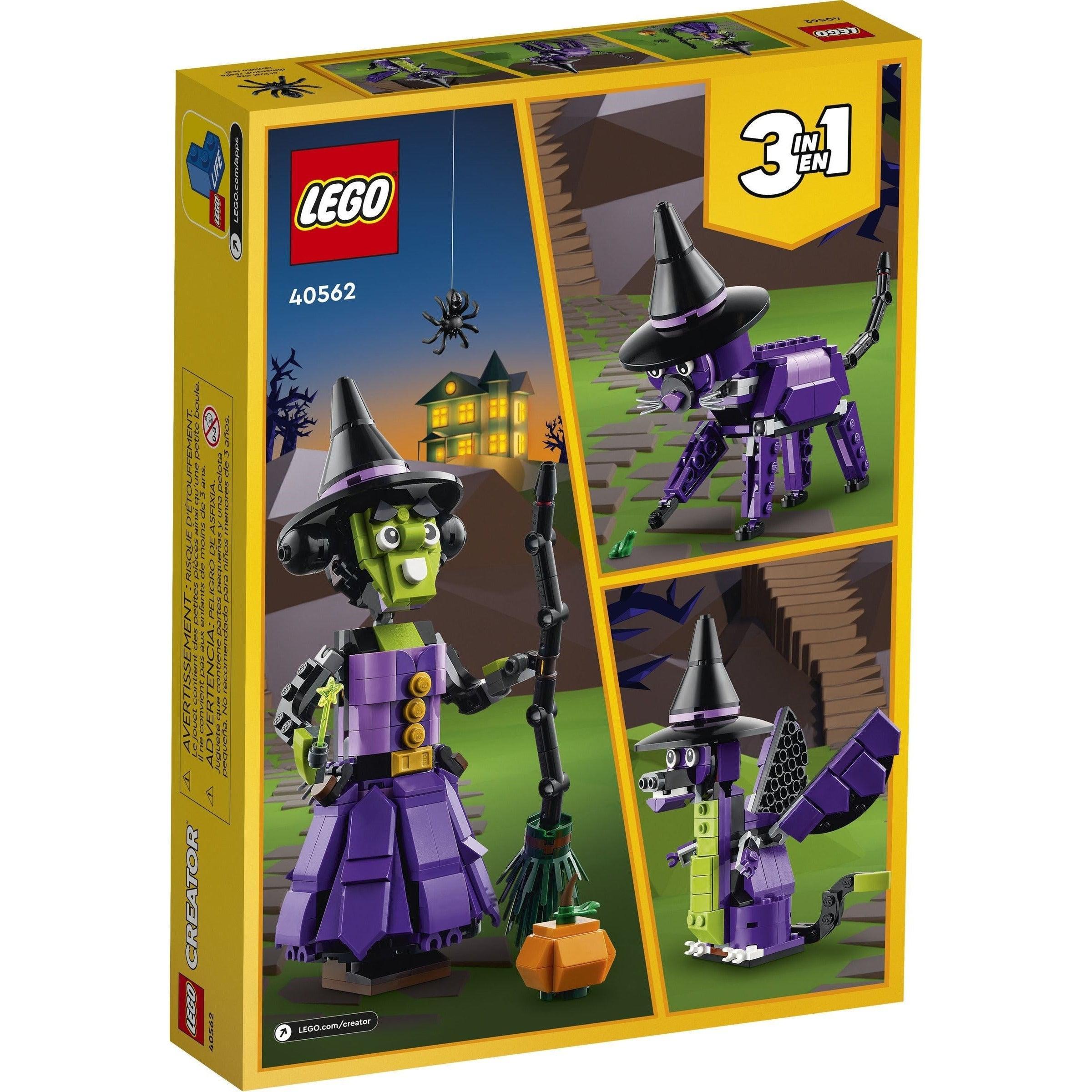 LEGO 40562 Creator 3 In 1 Mystic Witch 257 Pieces - BumbleToys - 8-13 Years, Boys, Creator 3In1, LEGO, OXE, Pre-Order