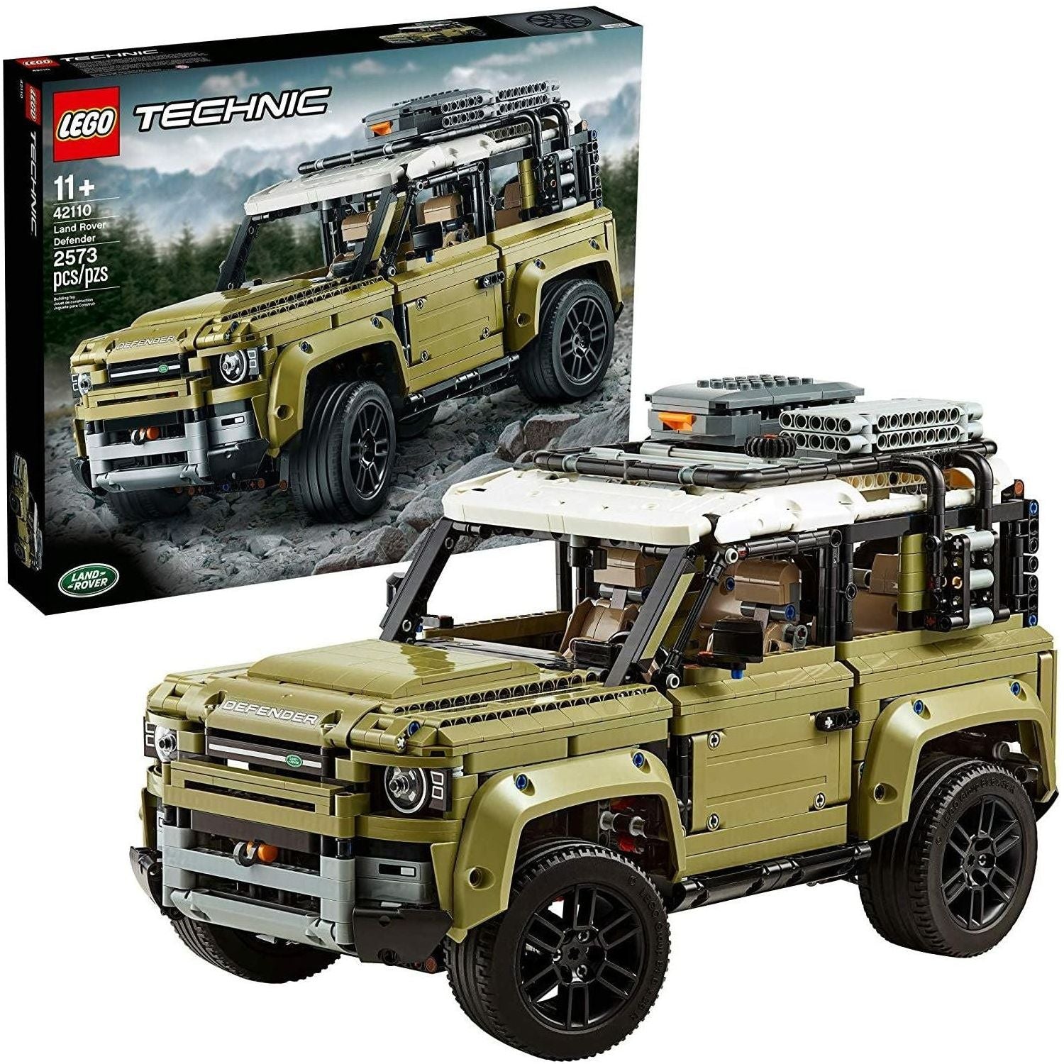 LEGO 42110 Technic Land Rover Defender Building Kit 2573 Pieces - BumbleToys - 5-7 Years, Boys, LEGO, OXE, Pre-Order, Technic