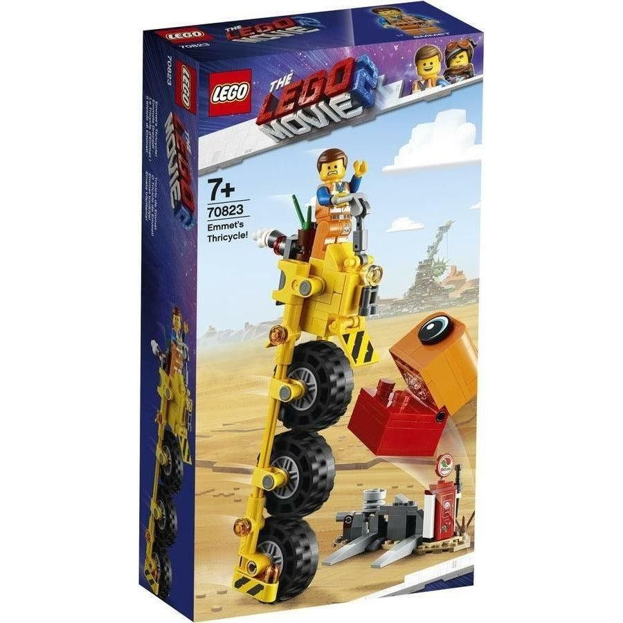 LEGO 70823 The Lego Movie2 Emmet's Tricycle - BumbleToys - 5-7 Years, Arabic Triangle Trading, Boys, LEGO, LEGO Movie