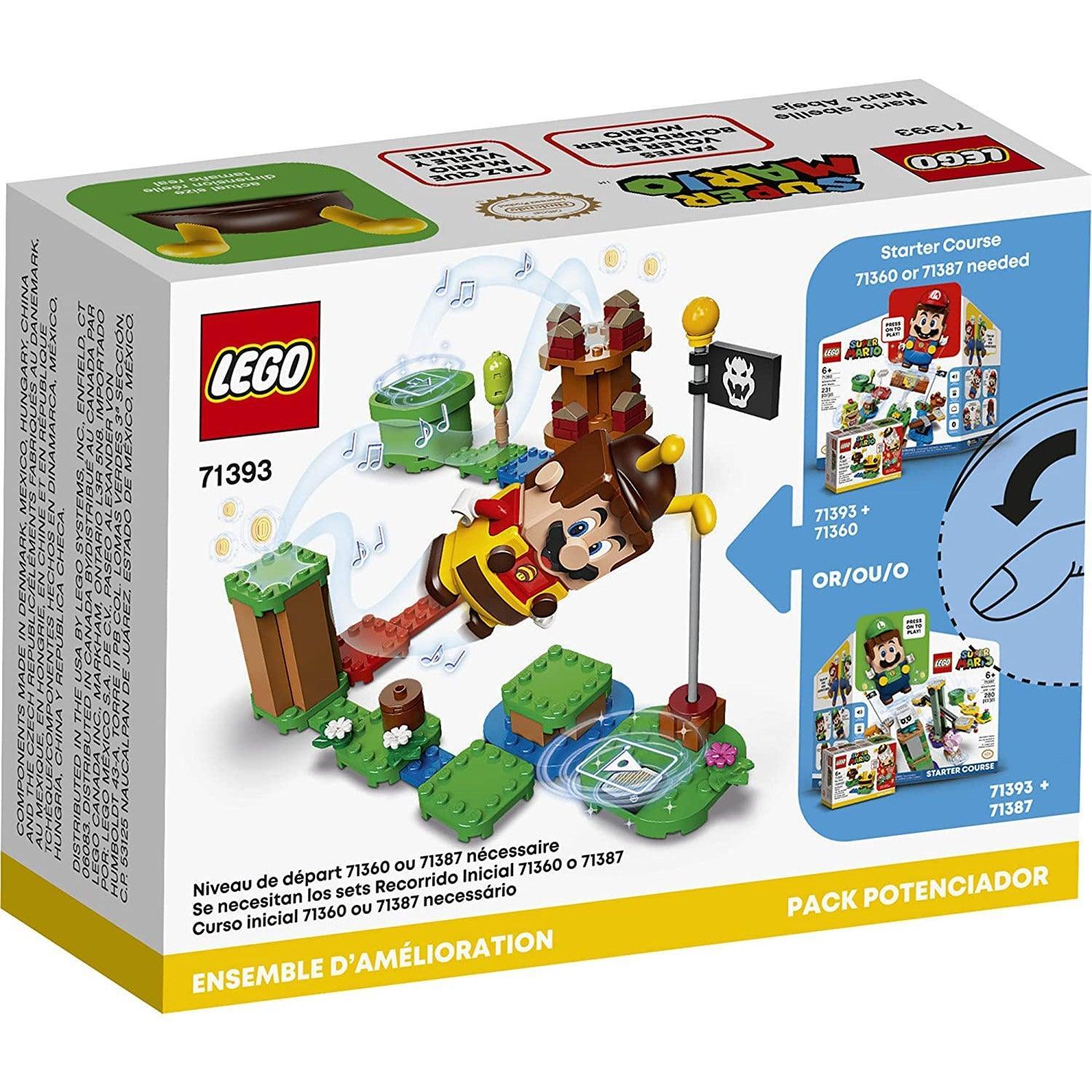 LEGO 71393 Super Mario Bee Mario (Power-Up Pack) Building Kit (13 Pieces) - BumbleToys - 6+ Years, Boys, Girls, Lego, OXE, Super Mario