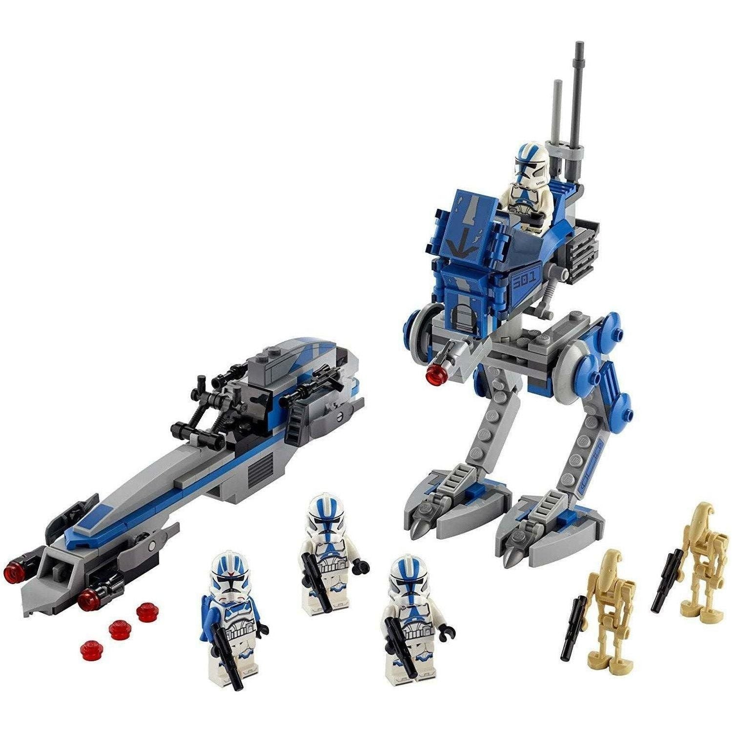 LEGO 75280 Star Wars 501st Legion Clone Troopers Building Kit, (285 Pieces) - BumbleToys - 5-7 Years, 8+ Years, Boys, LEGO, OXE, Pre-Order, star wars