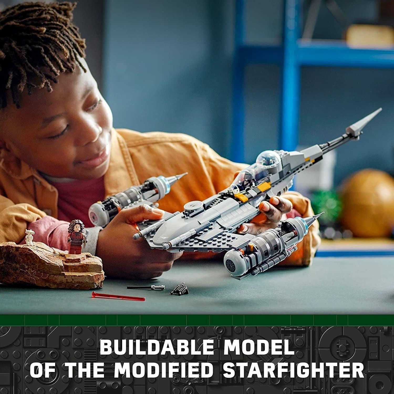 LEGO 75325 Star Wars The Mandalorian's N-1 Starfighter Building Kit, (412 Pieces) - BumbleToys - 5-7 Years, 8+ Years, Boys, LEGO, OXE, Pre-Order, star wars