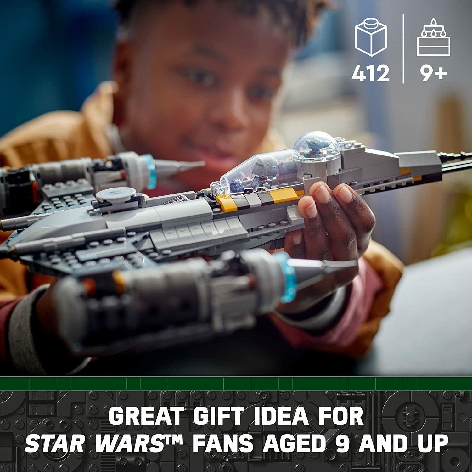 LEGO 75325 Star Wars The Mandalorian's N-1 Starfighter Building Kit, (412 Pieces) - BumbleToys - 5-7 Years, 8+ Years, Boys, LEGO, OXE, Pre-Order, star wars