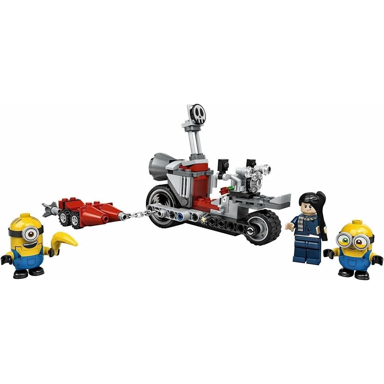LEGO 75549 Minions Unstoppable Bike Chase With Bob, Stuart & Gru Minion Figures 136 Pieces - BumbleToys - 6+ Years, Boys, LEGO, Minions, OXE, Pre-Order