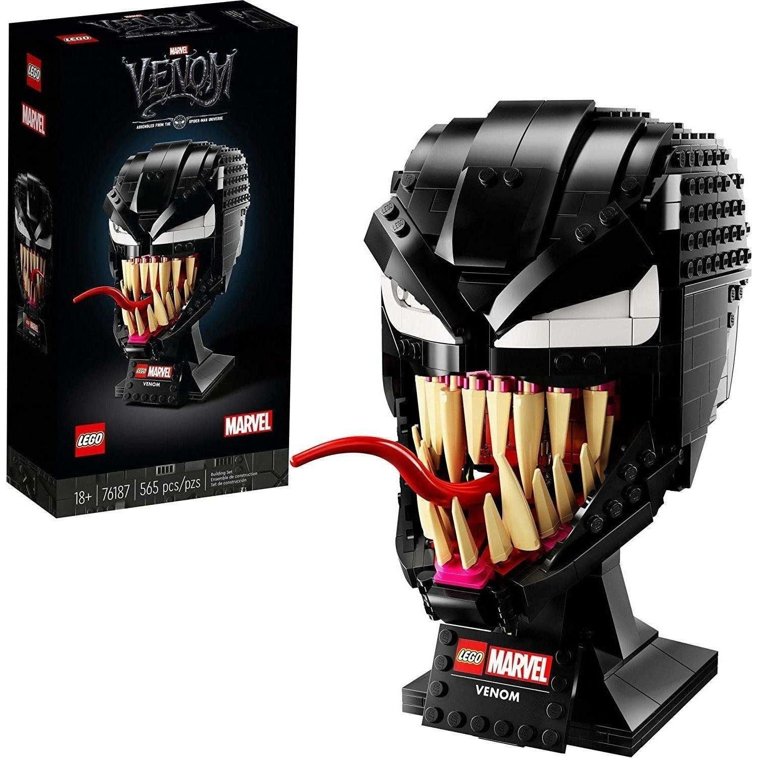 LEGO 76187 Marvel Spider-Man Venom Collectible Building Kit 565 Pieces - BumbleToys - 14 Years & Up, 18+, Boys, LEGO, Marvel, OXE, Pre-Order, Venom