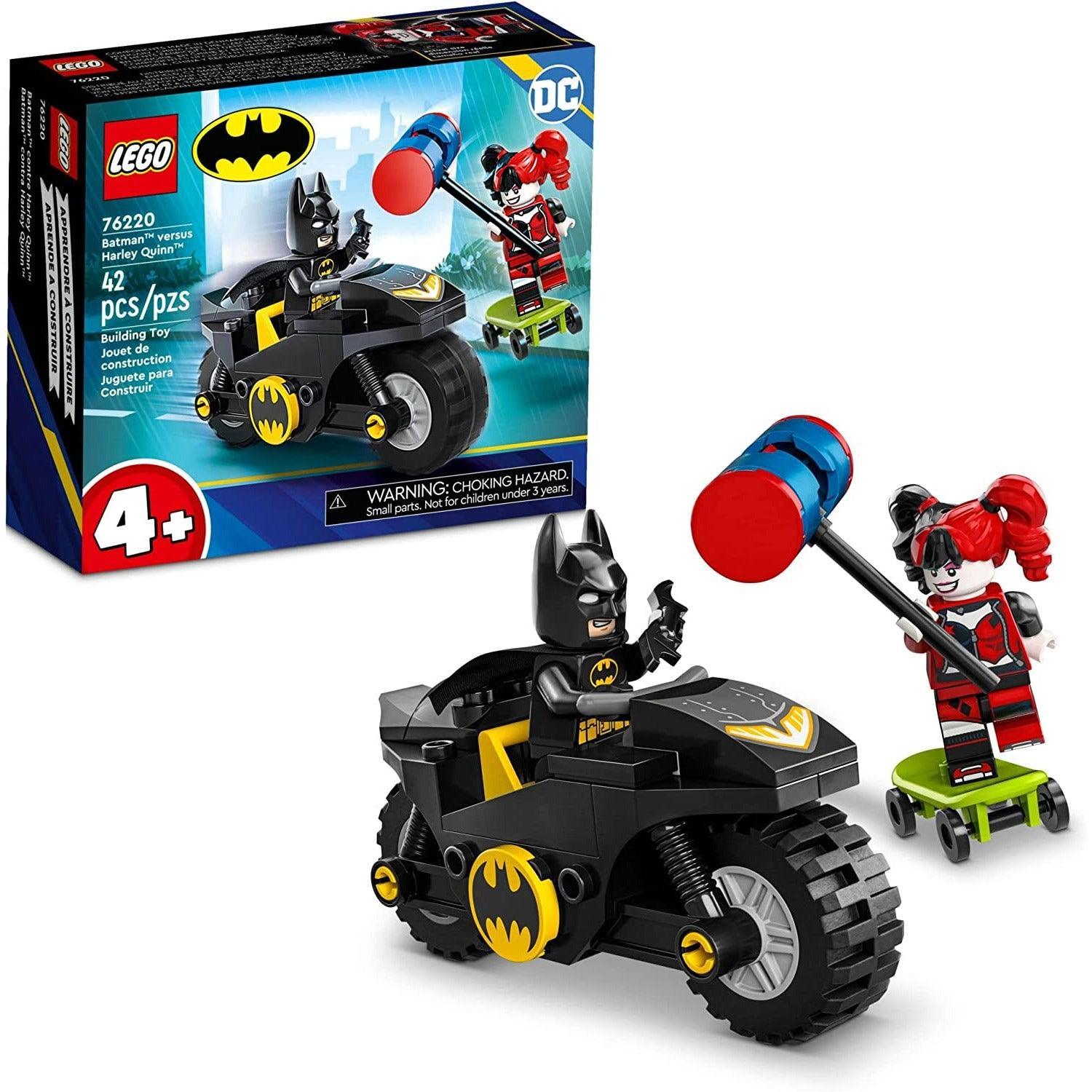 LEGO 76220 DC Super Heroes Batman Versus Harley Quinn Building Toy (42 Pieces) - BumbleToys - 5-7 Years, Batman, Boys, DC, Joker, LEGO, OXE