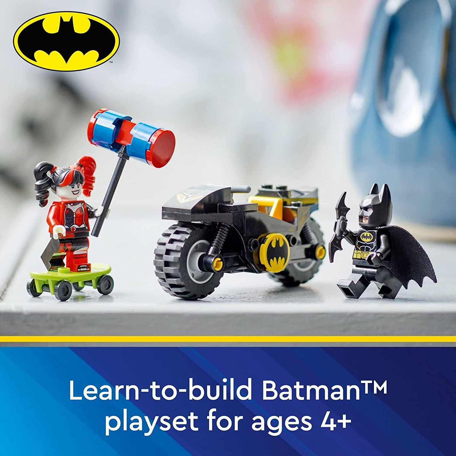 LEGO 76220 DC Super Heroes Batman Versus Harley Quinn Building Toy (42 Pieces) - BumbleToys - 5-7 Years, Batman, Boys, DC, Joker, LEGO, OXE