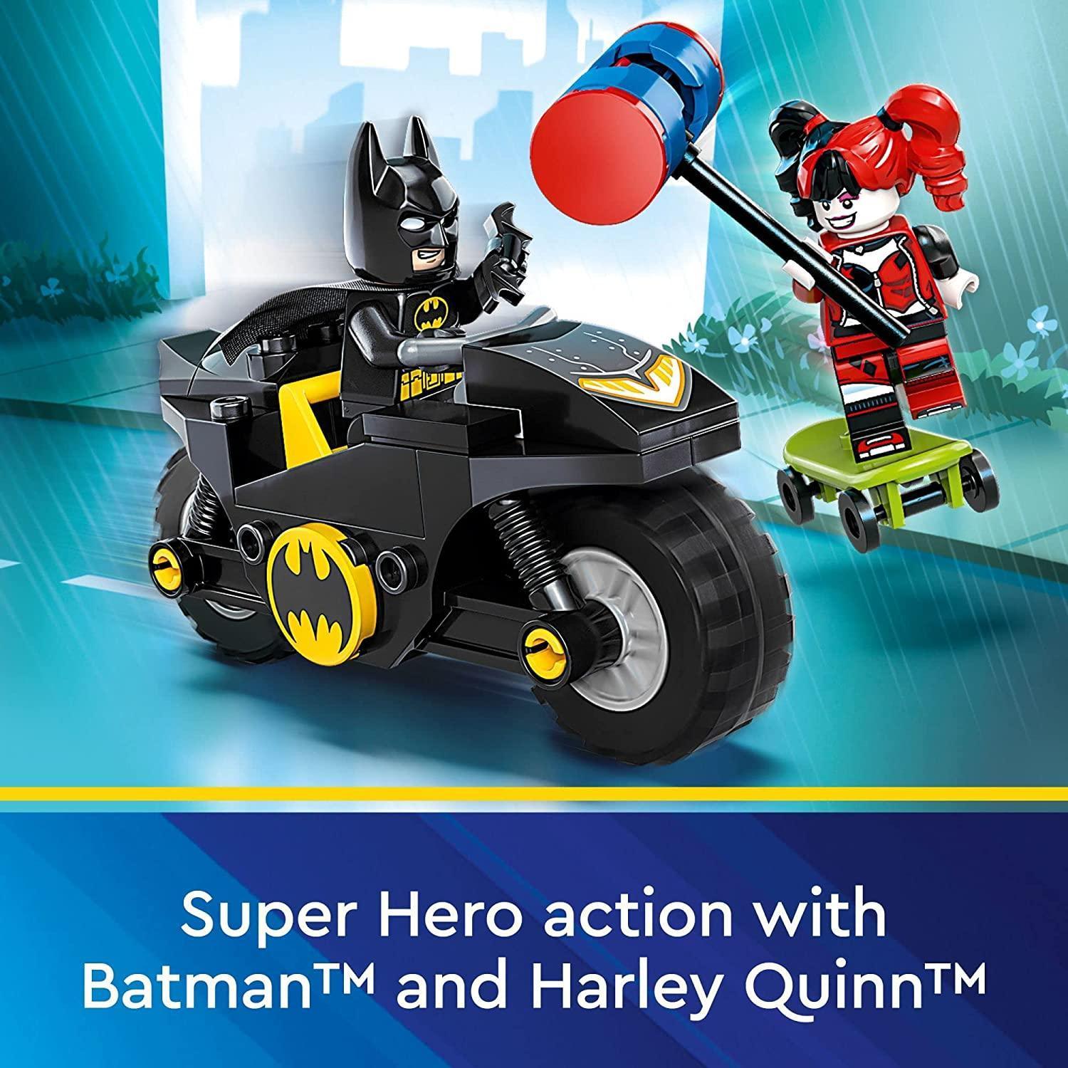 LEGO 76220 DC Super Heroes Batman Versus Harley Quinn Building Toy (42 Pieces) - BumbleToys - 5-7 Years, Batman, Boys, DC, DC Comics, Joker, LEGO, OXE