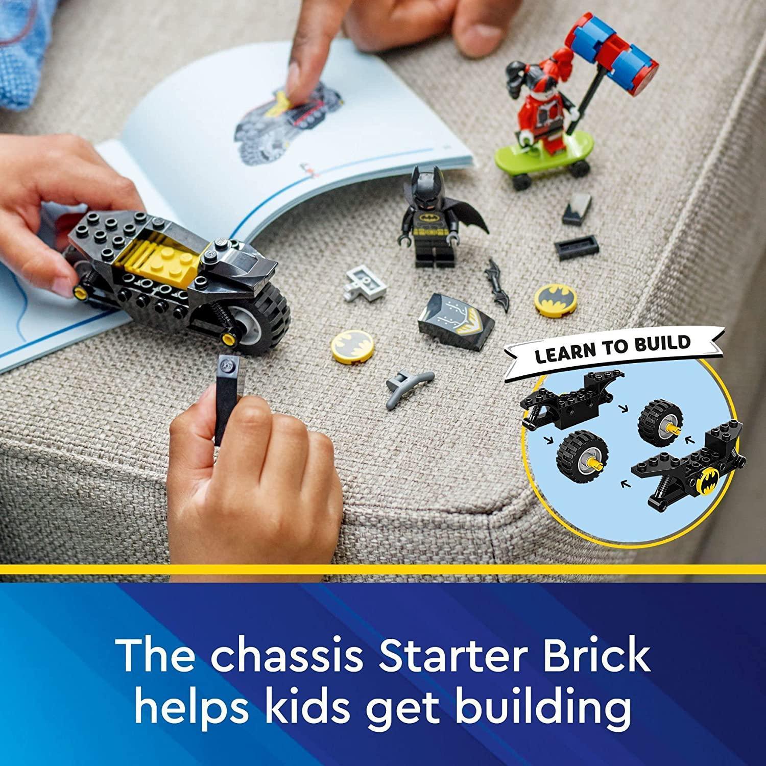 LEGO 76220 DC Super Heroes Batman Versus Harley Quinn Building Toy (42 Pieces) - BumbleToys - 5-7 Years, Batman, Boys, DC, DC Comics, Joker, LEGO, OXE